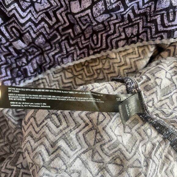 By Anthropologie Savona Slip Dress Sz S Purple Maxi Accent Boho Cotton Blend - Picture 14 of 16